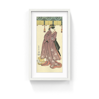 The Actor Segawa Tomisaburo Ⅱ as the Maid Wakakusa of Otomo family, Actually Prince Korehito, After 1794-Toshusai Sharaku-Pinto Gallery