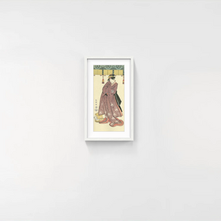 The Actor Segawa Tomisaburo Ⅱ as the Maid Wakakusa of Otomo family, Actually Prince Korehito, After 1794-Toshusai Sharaku-Pinto Gallery