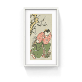 The Actor Yamashita Kinsaku Ⅱ as the Maid Ebizo Okane of the Ouchiya, Actually Iwate, Wife of Sadato, After 1794-Toshusai Sharaku-Pinto Gallery