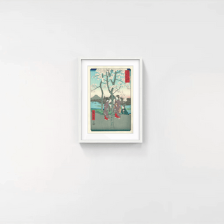 The Bank of Sumida River, After 1830-Utagawa Hiroshige (Andō Hiroshige)-Pinto Gallery