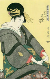 The Courtesan Hanamurasaki of Tamaya, After 1792