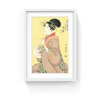 The Courtesan Hinazuru of Chojiya, After 1792-Kitagawa Utamaro-Pinto Gallery