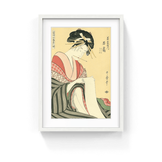 The Courtesan Wakazuru of Wakamatsuya, After 1792-Kitagawa Utamaro-Pinto Gallery