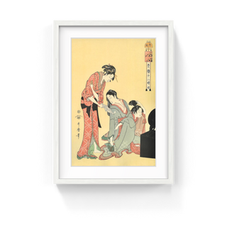 The Hour of the Horse(noon), After 1792-Kitagawa Utamaro-Pinto Gallery