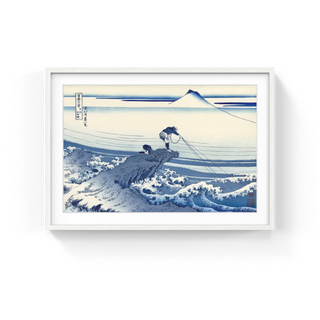 The Lone Fisherman at Kajikazawa, After 1830-Katsushika Hokusai-Pinto Gallery