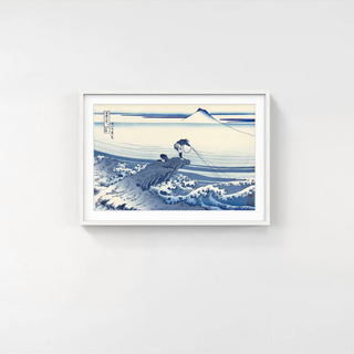 The Lone Fisherman at Kajikazawa, After 1830-Katsushika Hokusai-Pinto Gallery
