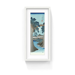 The Monkey Bridge in Kai Province, After 1841-Utagawa Hiroshige (Andō Hiroshige)-Pinto Gallery