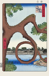 The Moon Pine on Ueno Hill, After 1856