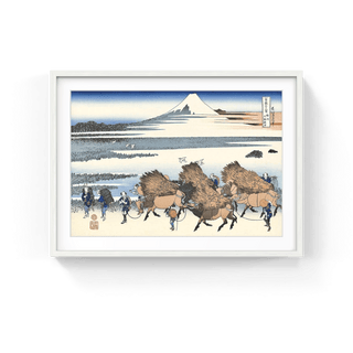 The New Fields of Ono in Suruga Province, After 1830-Katsushika Hokusai-Pinto Gallery