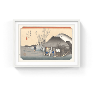 The Noted Tea house at Mariko, After 1833-Utagawa Hiroshige (Andō Hiroshige)-Pinto Gallery