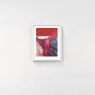 The Scream - Pink, 1967 printed later-Andy Warhol-Pinto Gallery