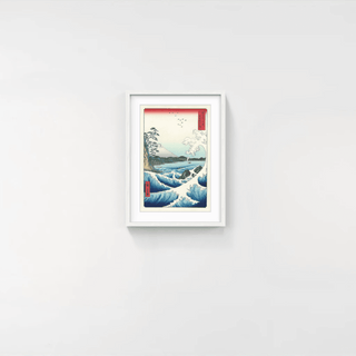 The Sea off Satta in Suruga Province, After 1858-Utagawa Hiroshige (Andō Hiroshige)-Pinto Gallery