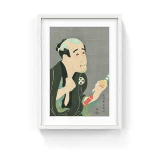 The actor Otani Tokuji as Sodesuke, a Manservant, After 1794-Toshusai Sharaku-Pinto Gallery