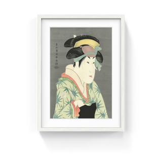 The actor Segawa KikunojoⅢ as Oshizu, the Wife of Tanabe Bunzo, After 1794-Toshusai Sharaku-Pinto Gallery