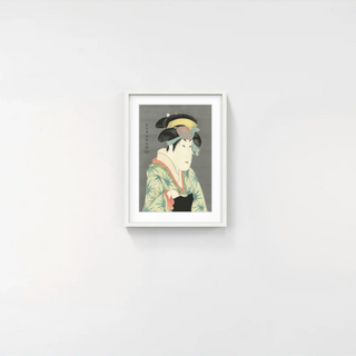 The actor Segawa KikunojoⅢ as Oshizu, the Wife of Tanabe Bunzo, After 1794-Toshusai Sharaku-Pinto Gallery