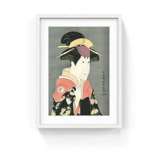 The actor Segawa TomisaburoⅡ as Yadorigi, the Wife of Ogishi Kurando, After 1794-Toshusai Sharaku-Pinto Gallery
