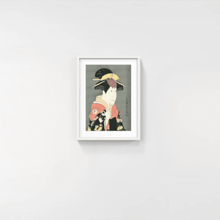 The actor Segawa TomisaburoⅡ as Yadorigi, the Wife of Ogishi Kurando, After 1794-Toshusai Sharaku-Pinto Gallery