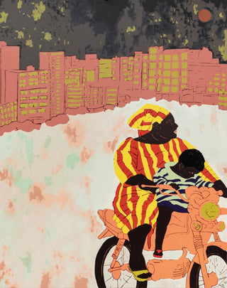 The mother and child from Matola, 2025-Cassi Namoda-Pinto Gallery