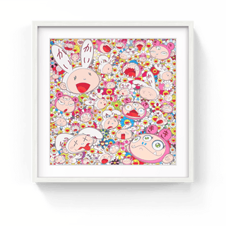 There’s bound to be difficult times There’s bound to be sad times But we won’t lose heart; we’d rather not cry, so laugh, we will!, 2018-Takashi Murakami-Pinto Gallery