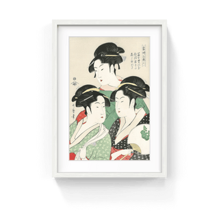 Three Favorite Beauties, After 1792-Kitagawa Utamaro-Pinto Gallery