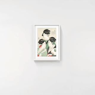 Three Favorite Beauties, After 1792-Kitagawa Utamaro-Pinto Gallery