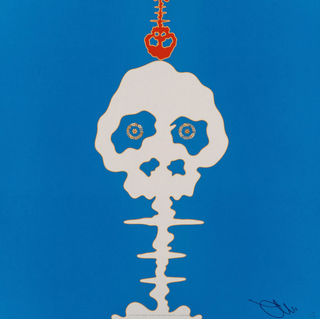 Time Bokan - blue, 2011-Takashi Murakami-Pinto Gallery