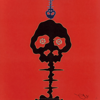 Time Bokan - red, 2011-Takashi Murakami-Pinto Gallery