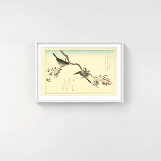 Titmouse and Japanese Nightingale, After 1792-Kitagawa Utamaro-Pinto Gallery