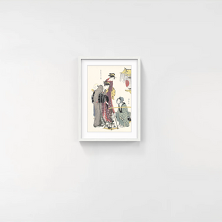 Torii Kiyonaga - Bonsai Vendor, After 1782 - Pinto Gallery