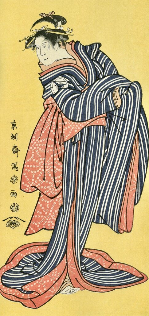 Toshusai Sharaku - The Actor Iwai Hanshiro Ⅳ as Ohan of the Shinanoya, After 1794 - Pinto Gallery