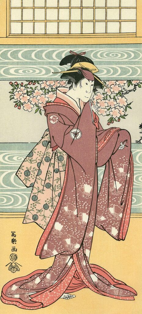 Toshusai Sharaku - The Actor Iwai Kumesaburo as the Geisha Kumekichi, After 1794 - Pinto Gallery