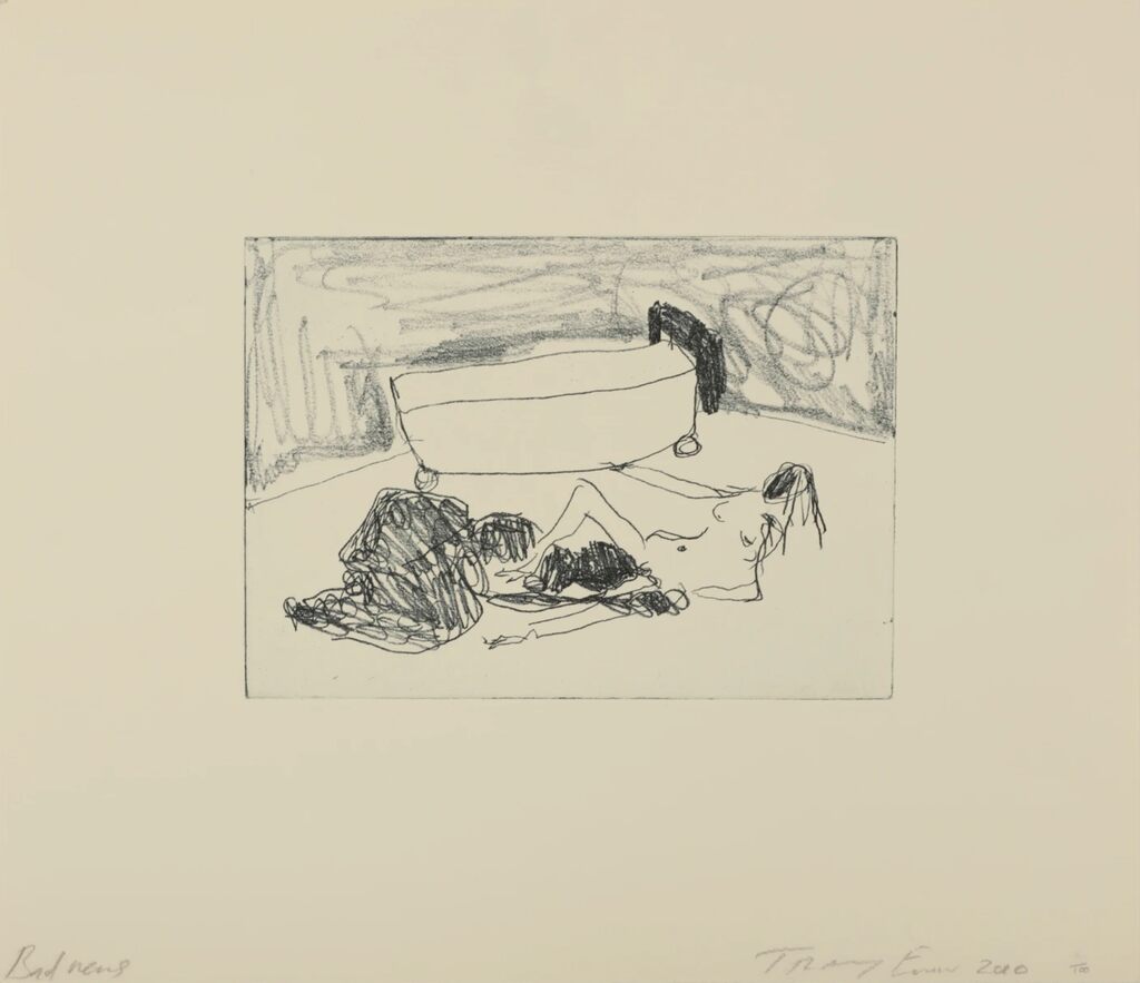 Tracey Emin - Bad News, 2010 - Pinto Gallery