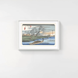 Twilight View of Seba, After 1835-Utagawa Hiroshige (Andō Hiroshige)-Pinto Gallery