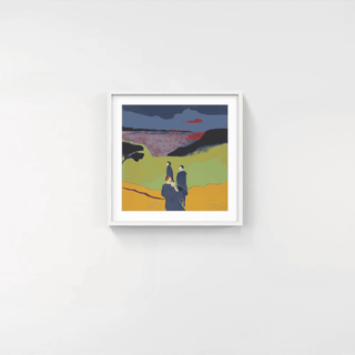 Under a Red Cloud, 2025-Anne Rothenstein-Pinto Gallery