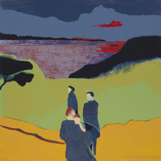 Under a Red Cloud, 2025-Anne Rothenstein-Pinto Gallery