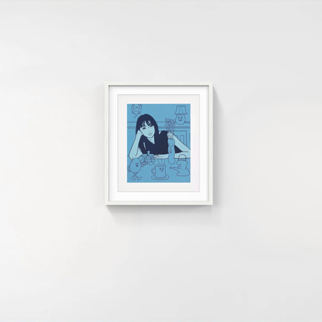 Untitled (Blue), 2023 Kyne & Noncheleee untitled 2023 blue