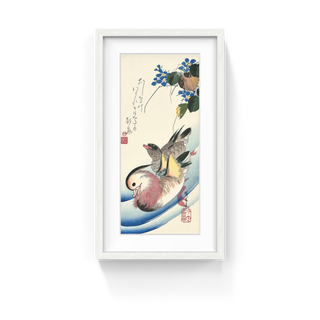 Utagawa Hiroshige (Andō Hiroshige) - Mandarin Ducks, After 1834 - Pinto Gallery