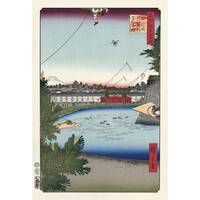 Utagawa Hiroshige (Andō Hiroshige) - Sakurada near Hibiya, After 1856 - Pinto Gallery