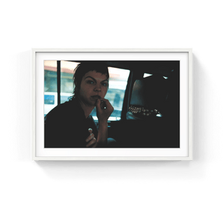 Valérie in the taxi, Paris, 2001, 2004-Nan Goldin-Pinto Gallery