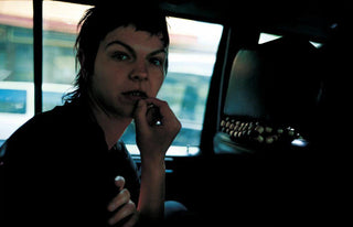 Valérie in the taxi, Paris, 2001, 2004-Nan Goldin-Pinto Gallery