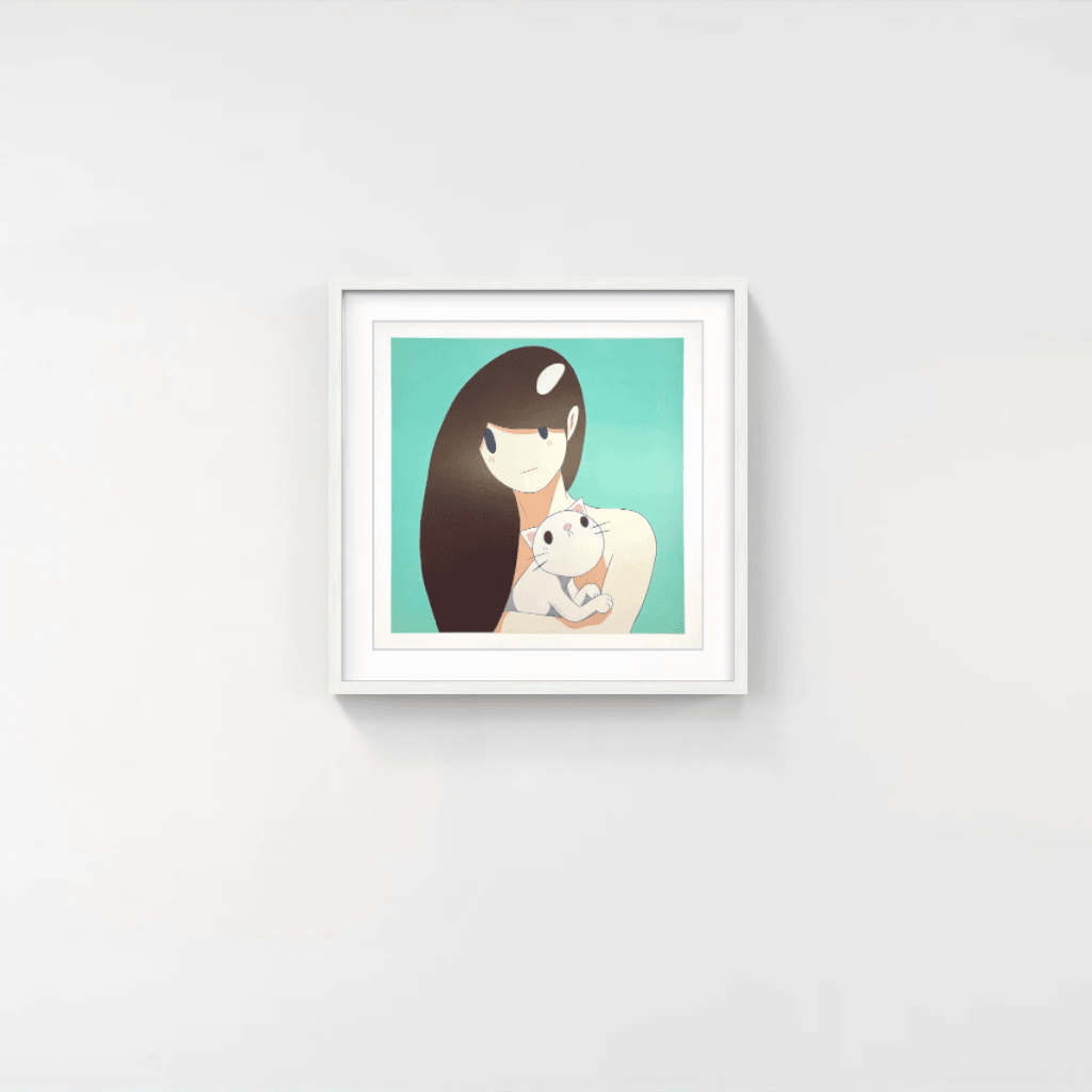 Takeru Amano | Venus and Cat (Blue), 2021 – Pinto Gallery