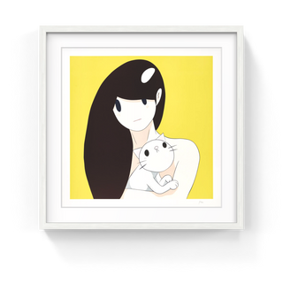 Venus with Cat (Yellow), 2021-Takeru Amano-Pinto Gallery