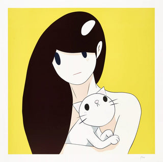 Venus with Cat (Yellow), 2021-Takeru Amano-Pinto Gallery