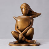 Venus with Pillow (Gold), 2023