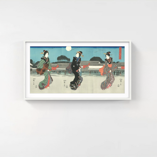View of Full Moon at Hongo in the Eastern Capital, After 1847-Utagawa Hiroshige (Andō Hiroshige)-Pinto Gallery
