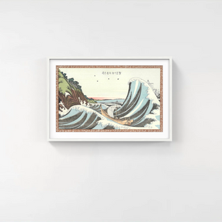 View of Honmoku off the Coast of Kanagawa, After 1803-Katsushika Hokusai-Pinto Gallery