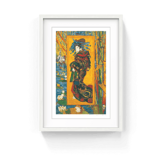 Vincent Van Gogh's "Courtesan (after Keisai Eisen)" The Flower Parent and Child Are Peaking in Too, 2025-Takashi Murakami-Pinto Gallery