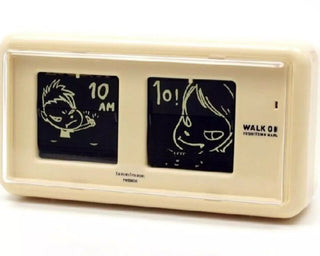 Walk On Flip Clock (Beige), 2000-Yoshitomo Nara-Pinto Gallery