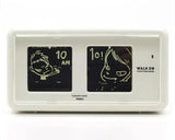 Walk On Flip Clock (White), 2000