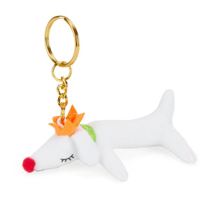 Walk On Pup King Plush Keychain, 2019